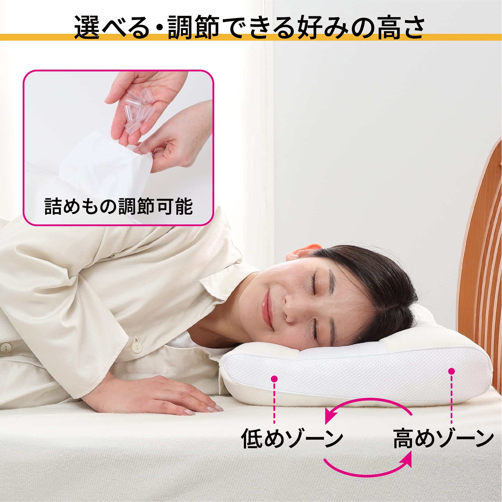 Amazon｜nishikawa【西川】 スリープフィットネス 枕 洗える ほどよい